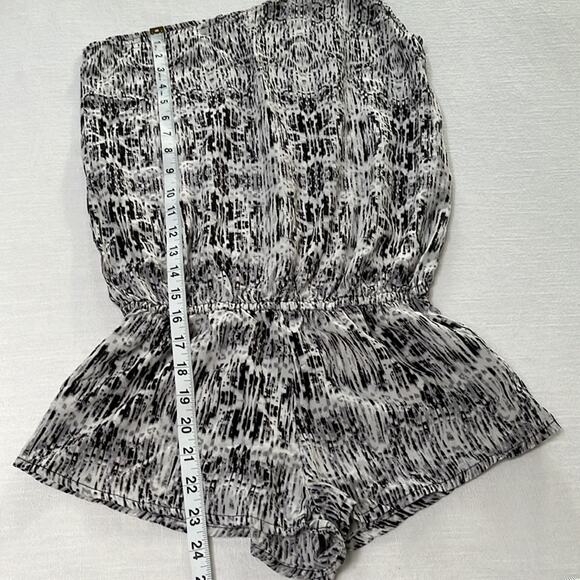 Mikoh Silk One Shoulder Romper Size 1 - Picture 7 of 9